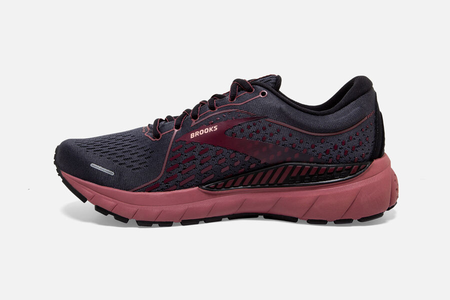 Brooks Adrenaline Gts 21 Road Löparskor Dam - Svarta - 1539-UDBHE